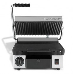 Milan Toast Contactgrill Gietijzer enkel, glad-geribd