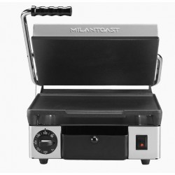 Milan Toast Contactgrill Gietijzer enkel, glad-glad